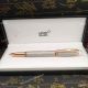 Faux Mont Blanc Starwalker Doue Fineliner Pen Gray & Rose Gold Trim (3)_th.jpg